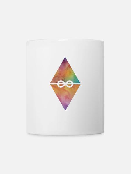 Triangle infinity - Mug - white
