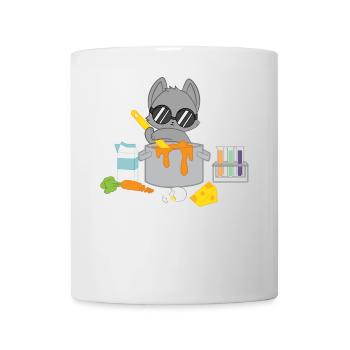 Funny Scientist T-Shirt - Cats T-Shirt - Mug - white - Front