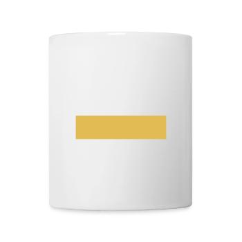 T-shirt souvenir doré de New York - Mug blanc - blanc - Devant