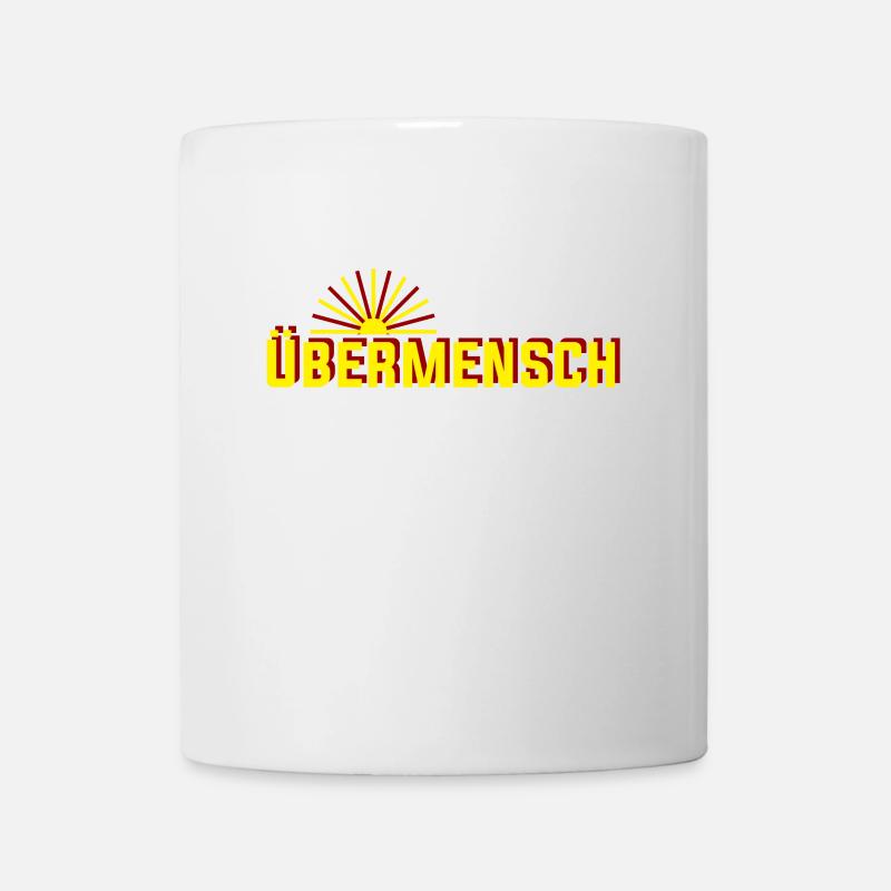 Friedrich Nietzsche PHILOSOPHIE - Mug blanc - blanc