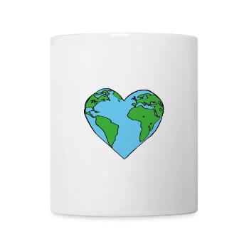 Planète B: Idée cadeau Science - Mug blanc - blanc - Devant