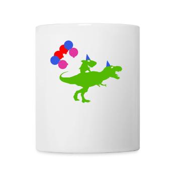 Birthday Boy Shark - Mug blanc - blanc - Devant