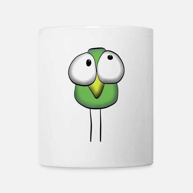 Oiseau drôle - Mug blanc - blanc