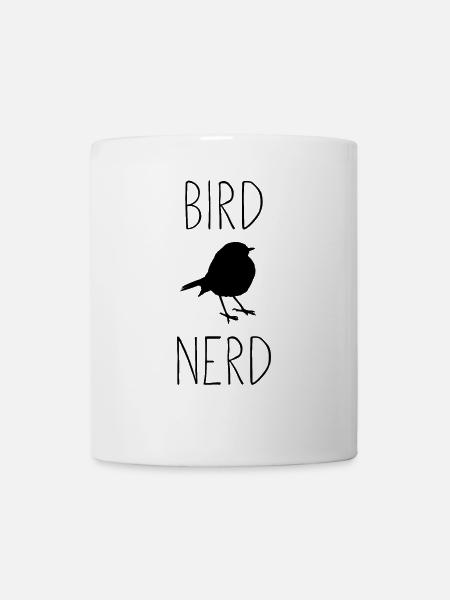 Lustig Bird Nerd Geschenk Bird Lover Haustier - Tasse - Weiß
