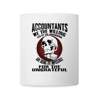 Buchhalter, Accountant - Tasse - Weiß - Vorne