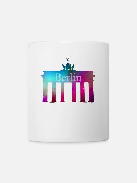 Brandenburger Tor Berlin - Tasse - Weiß
