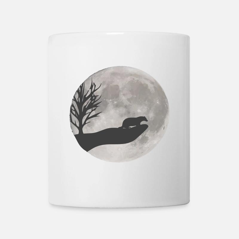 Dachs Zeichnung - Tasse - Weiß