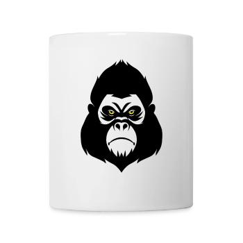 Gorilla - Tasse - Weiß - Vorne