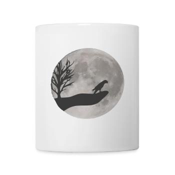 Papagei Zeichnung - Tasse - Weiß - Vorne