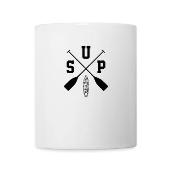 Stand up paddle, cadeau, anniversaire, - Mug blanc - blanc - Devant