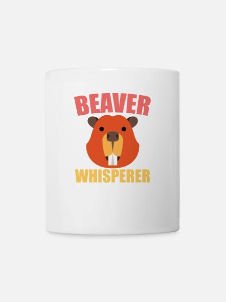 Biber-Flüsterer - Tasse - Weiß
