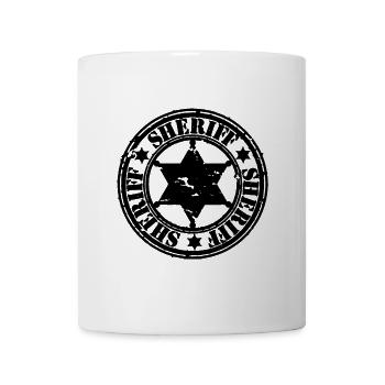SHERIFF STERN - Mug - white - Front