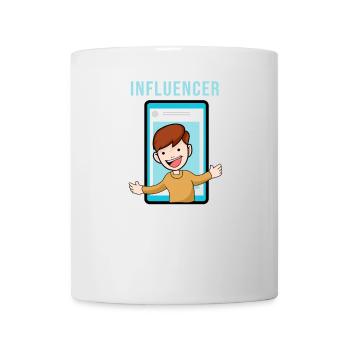 Youtuber and Influencer T-Shirt Gift Idea - Mug - white - Front