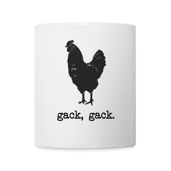 gack, gack chicken - Mug - white - Front