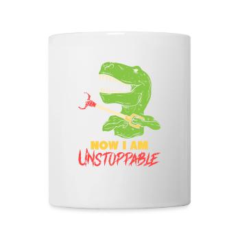 T-REX Joke Dinosaur Tyrannosaurus Rex Gift - Mug - white - Front
