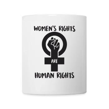 Women's rights human rights feminism gift - Mug - white - Front
