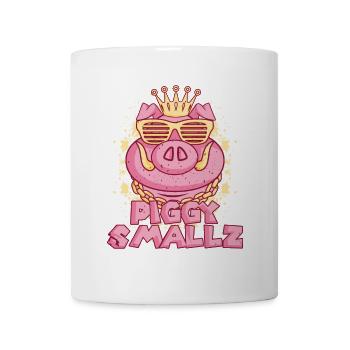 Piggy Smallz Gangster Rapper Pig Songwriter - Mug - white - Front