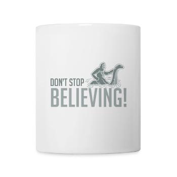 Bigfoot Geschenk Yeti Lochness Sasquatch Nessie - Tasse - Weiß - Vorne