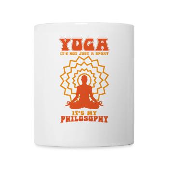 Yoga Shirt - Mug - white - Front