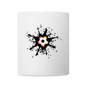 (Fußball) - Tasse - Weiß - Vorne