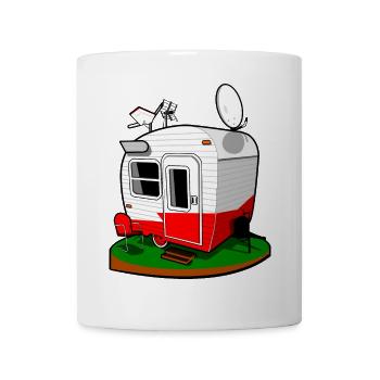 caravan - Mug - white - Front