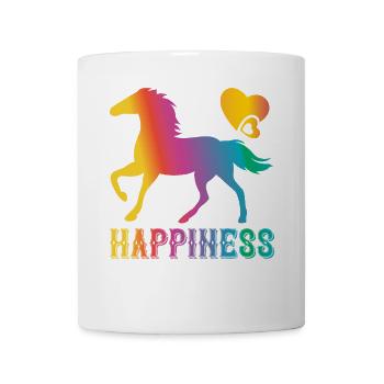Cheval amour de cheval De Cheval - Mug blanc - blanc - Devant