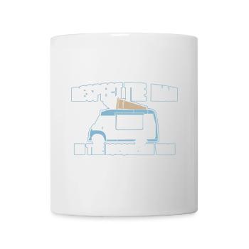 Respect Camion de glace Glaçons Glace Dessert - Mug blanc - blanc - Devant