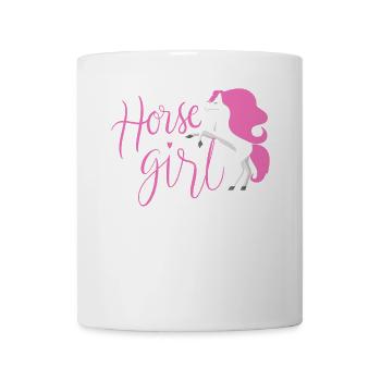 Horse Pony Pink Horse Girl Cute Gift Cute - Mug - white - Front