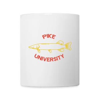 Pike Hecht University cadeau prédateur pêche - Mug blanc - blanc - Devant