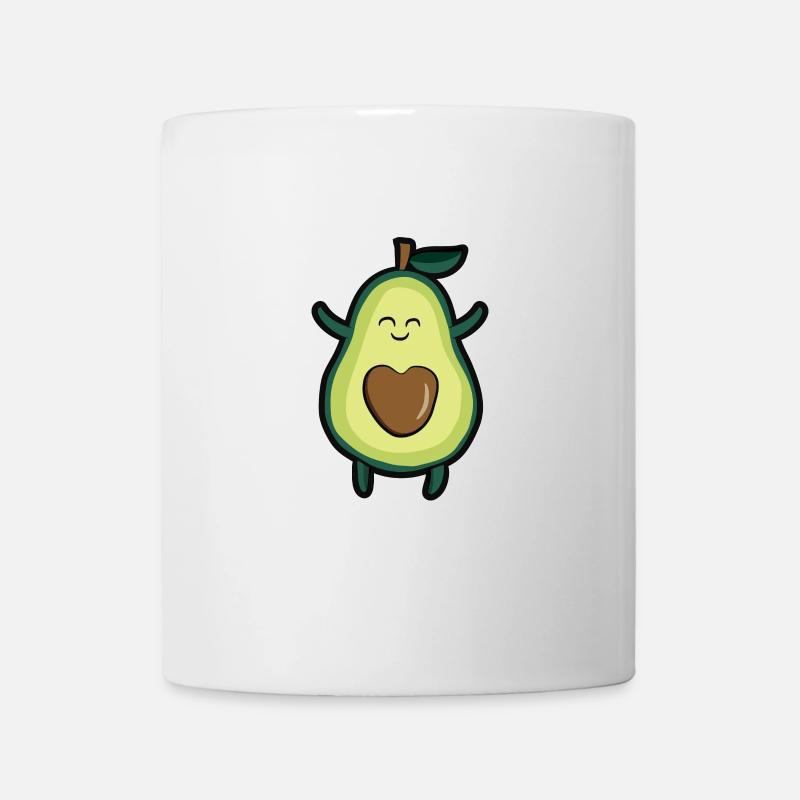 Avocat drôle fille amour mignon dire cadeau - Mug blanc - blanc