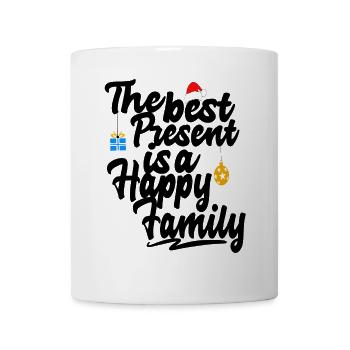 Weihnachten, christmas - Tasse - Weiß - Vorne