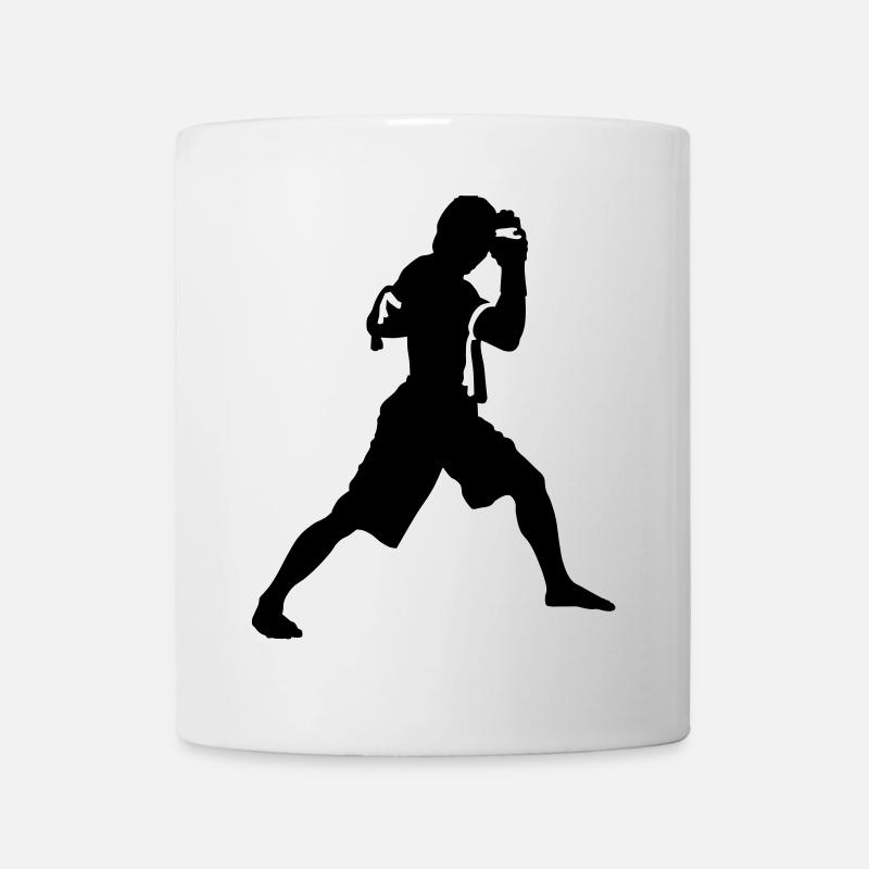kickboxing - Tasse - Weiß