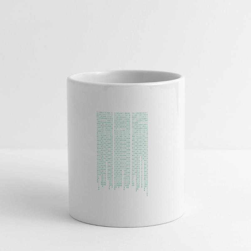 Code de la matrice Mug blanc