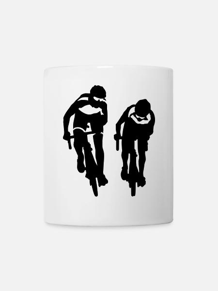 Rennrad - Tasse - Weiß
