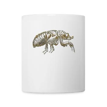 The flea - Mug - white - Front