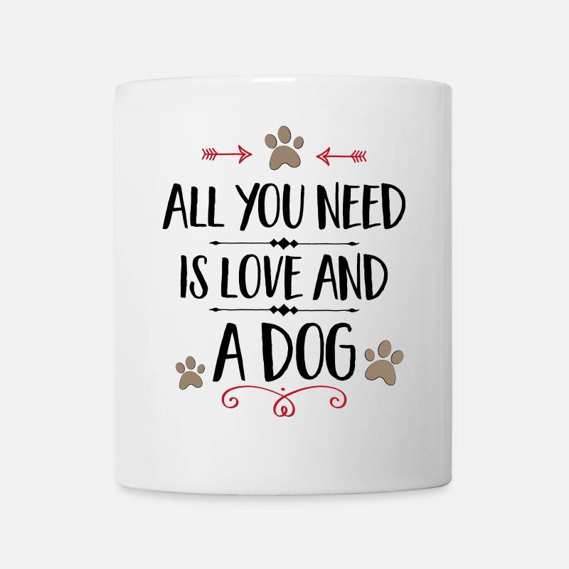 Hund - Tasse - Weiß