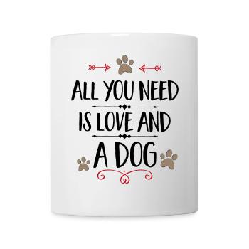 chien - Mug blanc - blanc - Devant