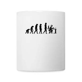Evolution of Gamer Zocker Nerd Geek Progamer - Mug blanc - blanc - Devant