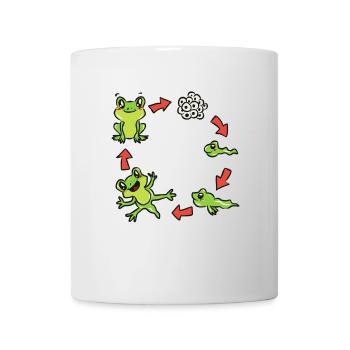 Science biology frog - Mug - white - Front