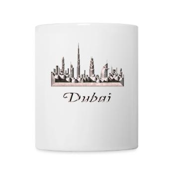 Dubai - Tasse - Weiß - Vorne