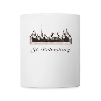 St. Petersburg - Mug - white - Front