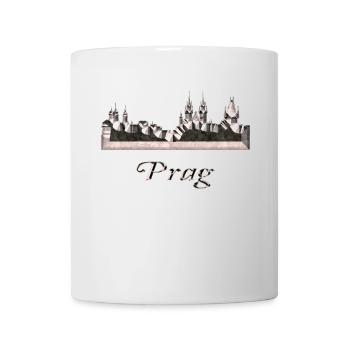 Prag - Tasse - Weiß - Vorne