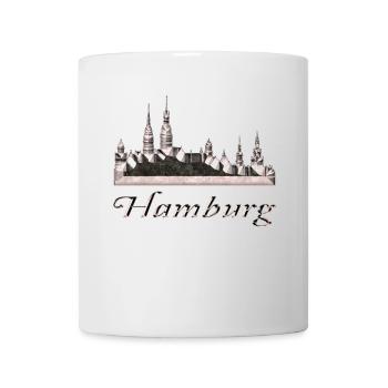 Hambourg - Mug blanc - blanc - Devant