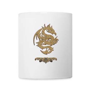 Wonderful Chinese dragon - Mug - white - Front