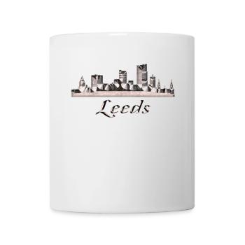 Leeds - Tasse - Weiß - Vorne