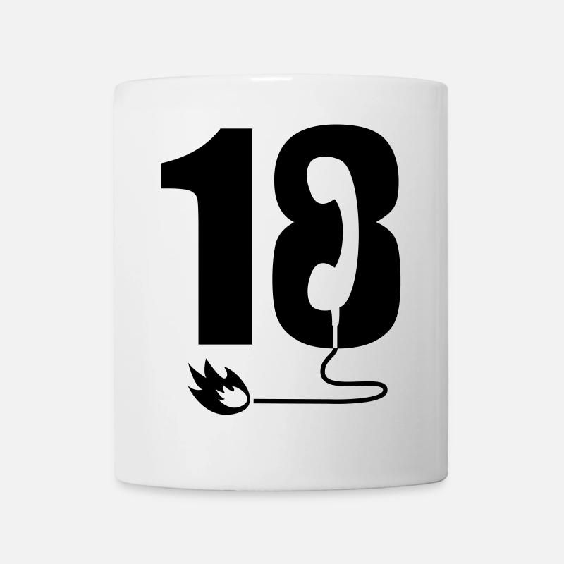 18 - Mug blanc - blanc