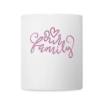 Our Family - Mug blanc - blanc - Devant