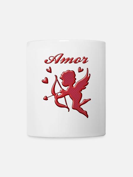 Amor - Tasse - Weiß