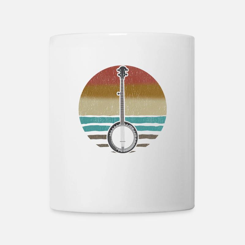 Banjo Sunset - Mug - white