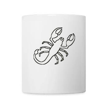 Skorpion - Tasse - Weiß - Vorne